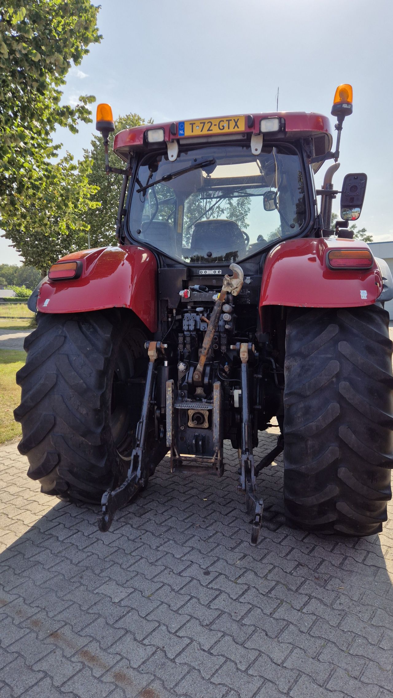 CASE-IH Puma 185 FP 50Kmh. Lucht, geveerde vooras en cabine