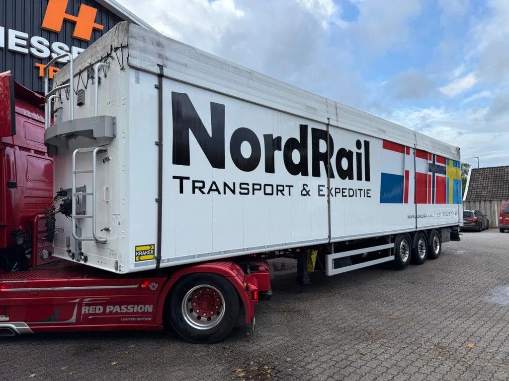 Kraker 2X K-Force 92m3 Alcoa SAF Tyrepilot Liftas 8MM Cargo Floor - Top condition
