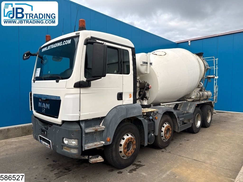 MAN TGS 32 400 8x4, EURO 5, Liebherr, 9m3