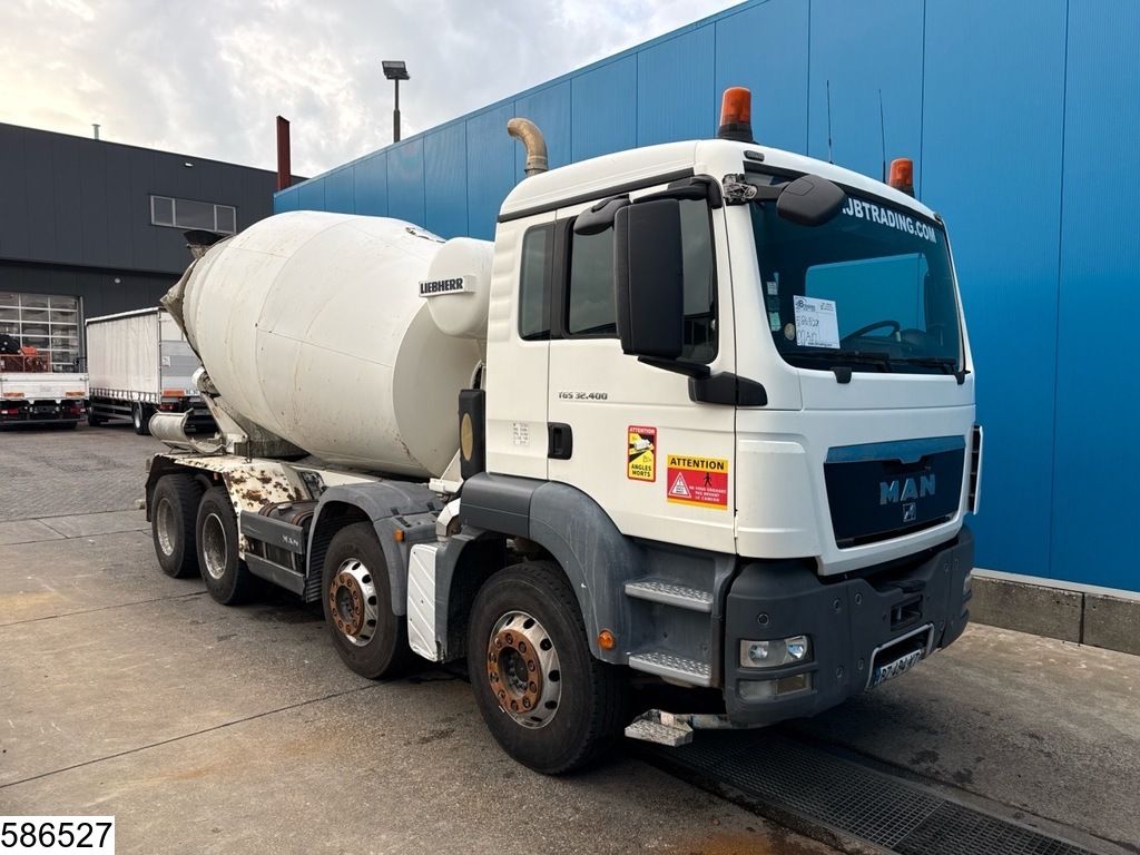 MAN TGS 32 400 8x4, EURO 5, Liebherr, 9m3