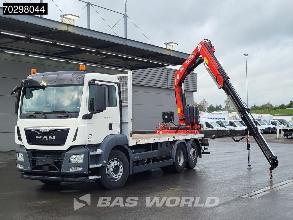 MAN TGS 26.360 6X2 Fassi F135A.0.22 Lift-Axle Euro 6