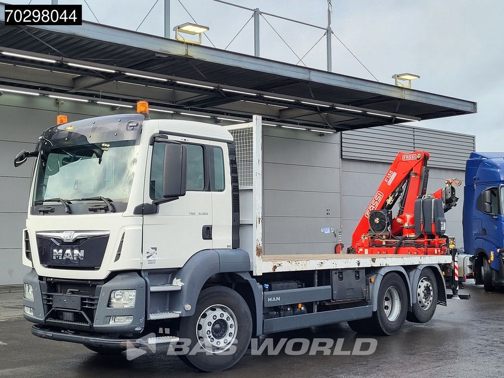 MAN TGS 26.360 6X2 Fassi F135A.0.22 Lift-Axle Euro 6