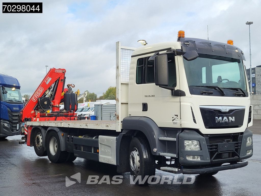 MAN TGS 26.360 6X2 Fassi F135A.0.22 Lift-Axle Euro 6