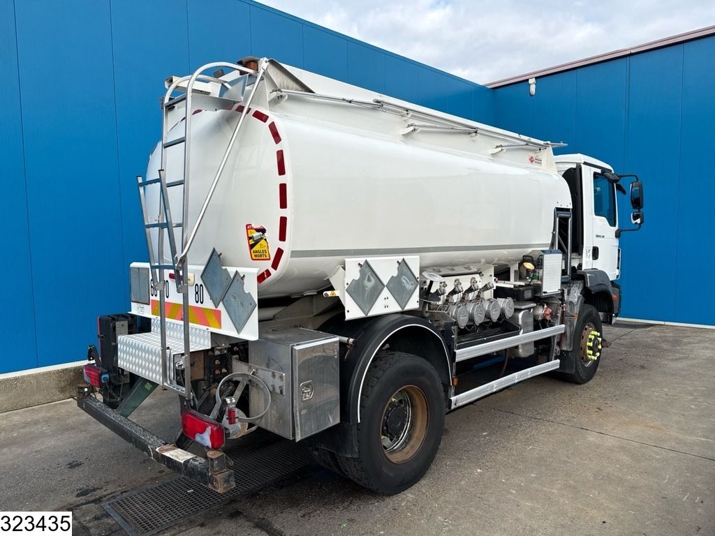 MAN TGM 18 340 4x4, EURO 6, 10500 Liter, 4 Comp.
