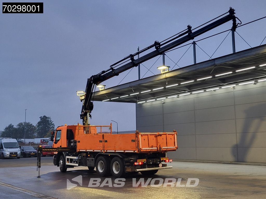 Renault Lander Premium 430 6X4 HIAB 211 EP-4 Crane Tipper Big-Axle Automatic Euro 5