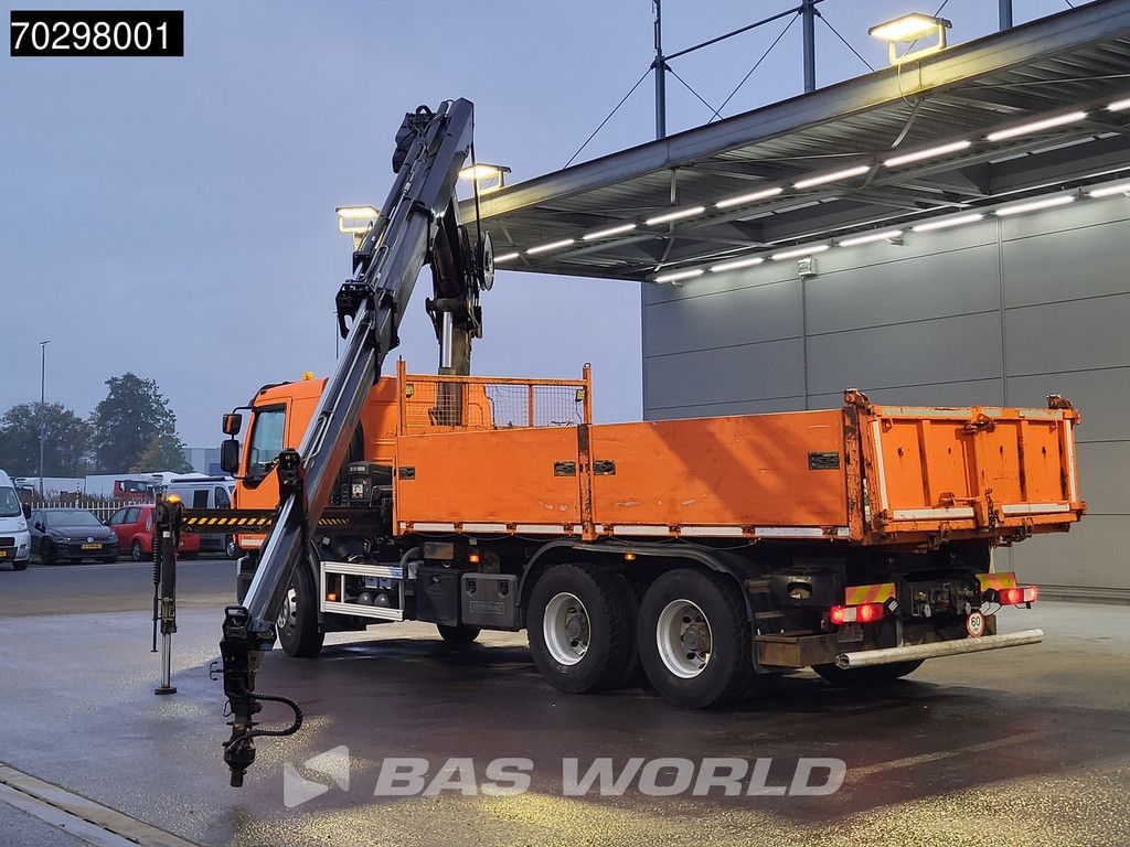 Renault Lander Premium 430 6X4 HIAB 211 EP-4 Crane Tipper Big-Axle Automatic Euro 5