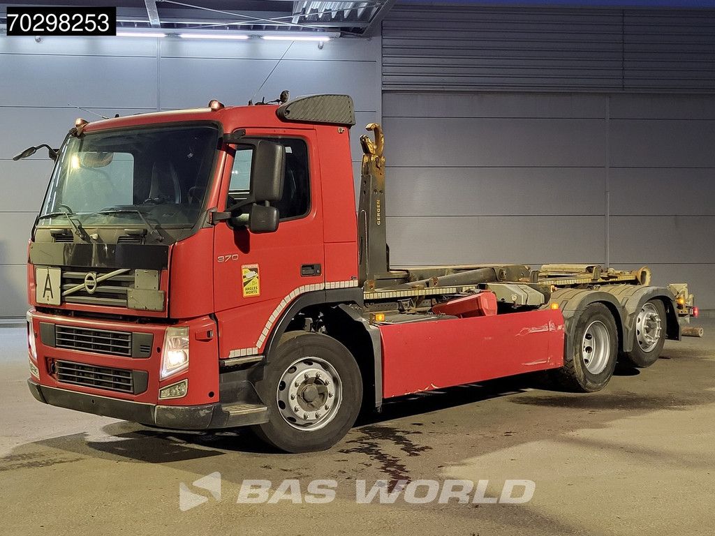 Volvo FM 370 6X2 21t Hooklift Lift Axle Automatic Euro 5