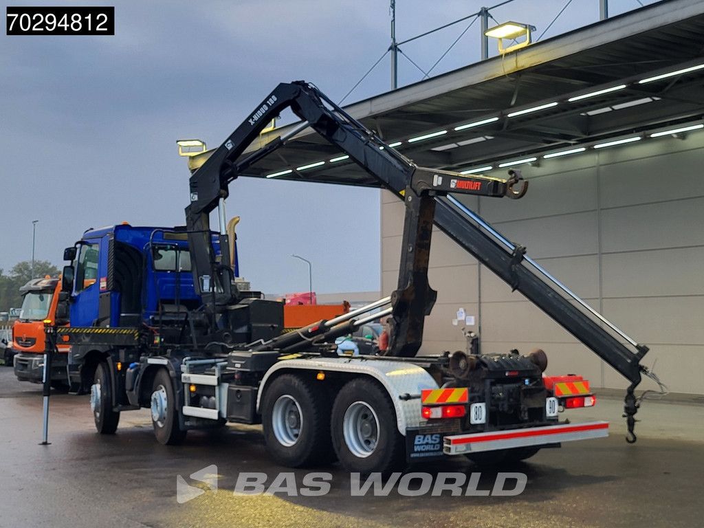 Renault C 430 8X4 HIAB X-Hiduo 188 B-2 Crane + Hook Full Steel Big-Axle Euro 6