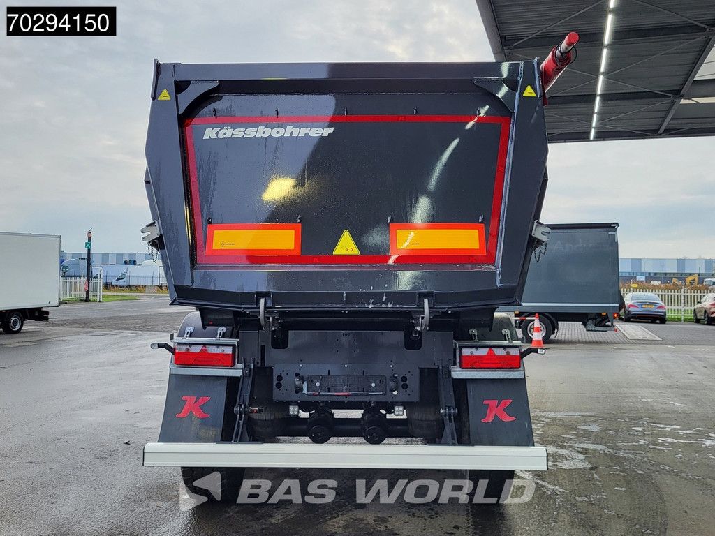 Kässbohrer XS 3 assen 2x Liftachse 24m3 Steel Tipper