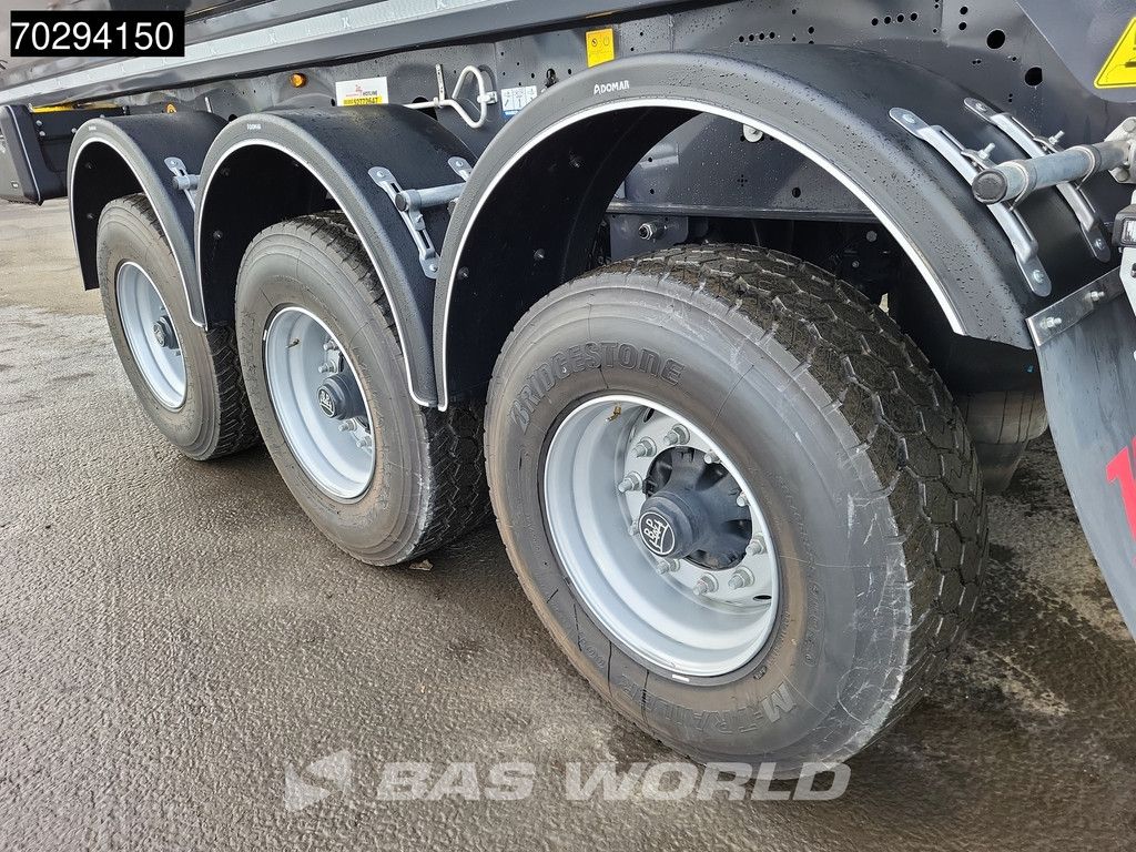 Kässbohrer XS 3 assen 2x Liftachse 24m3 Steel Tipper