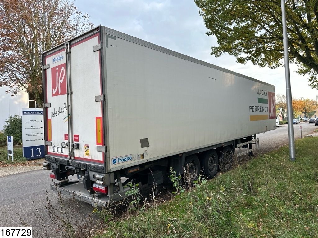 Lecitrailer Koel vries Carrier, Dhollandia, Lift axle