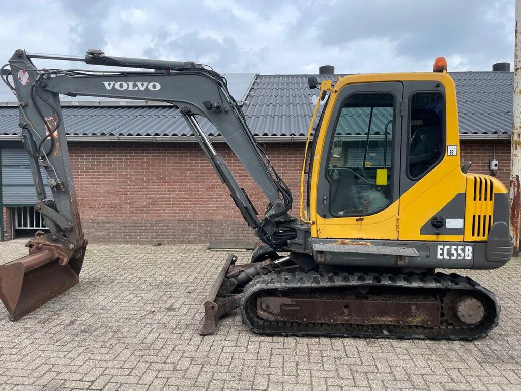Volvo EC 55 B Rupskraan Graafmachine