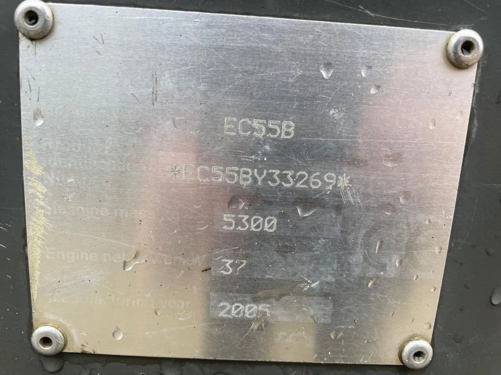 Volvo EC 55 B Rupskraan Graafmachine