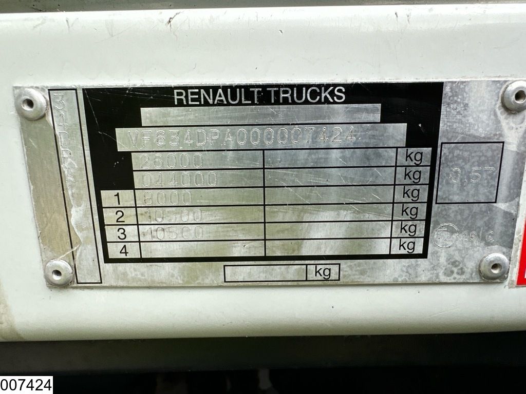Renault Kerax 370 Dxi 6x4, EURO 4, Fassi