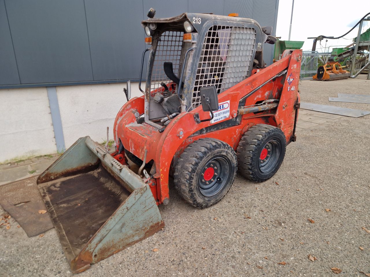 Schranklader Diverse Bobcat Gehl skidsteer