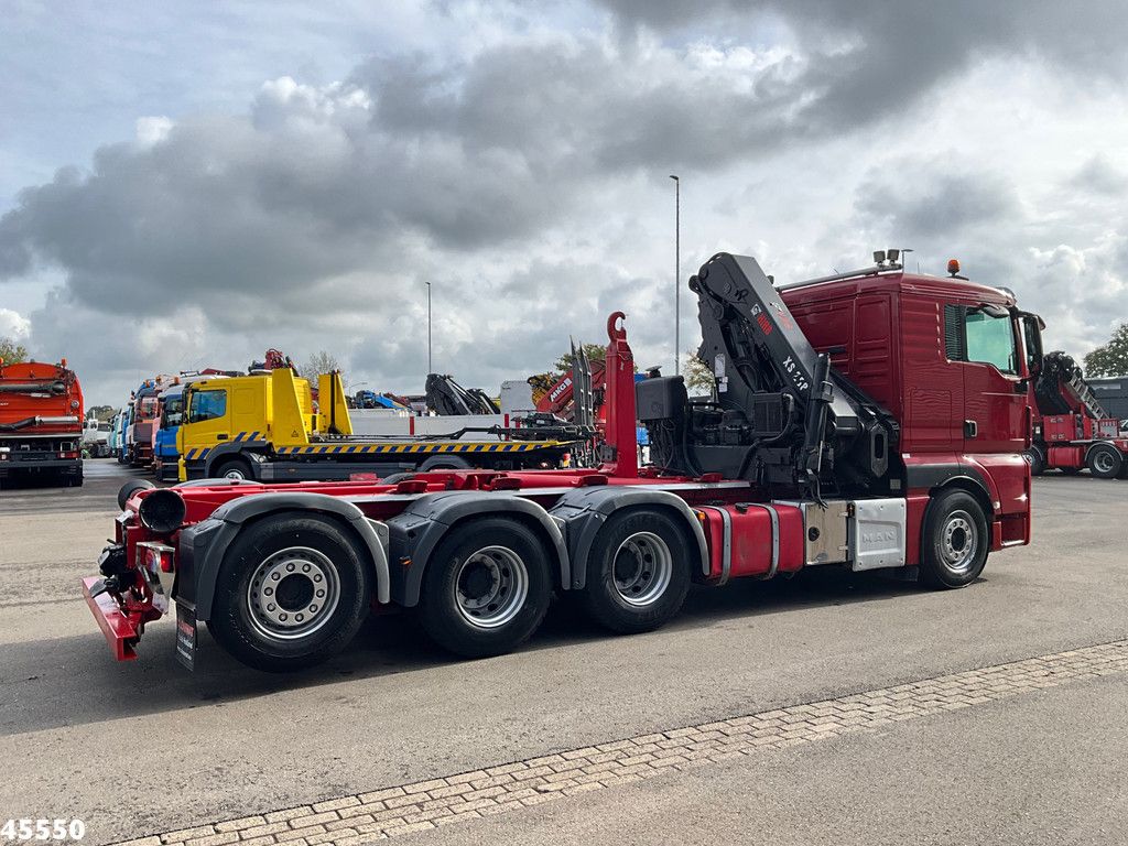 Man TGX 35.480 8x4 Euro 6 Hiab 28 Tonmeter laadkraan