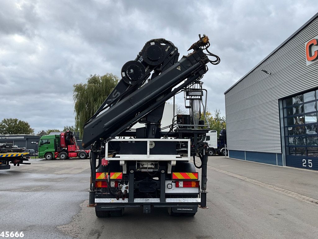 Mercedes-Benz AXOR 1929 4x4 VDL 14 Ton haakarmsysteem + Laadplateau met Hiab 14 Tonmeter laadkraan