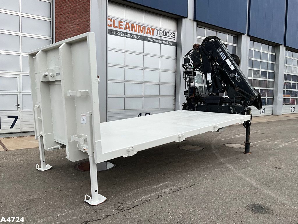Mercedes-Benz AXOR 1929 4x4 VDL 14 Ton haakarmsysteem + Laadplateau met Hiab 14 Tonmeter laadkraan