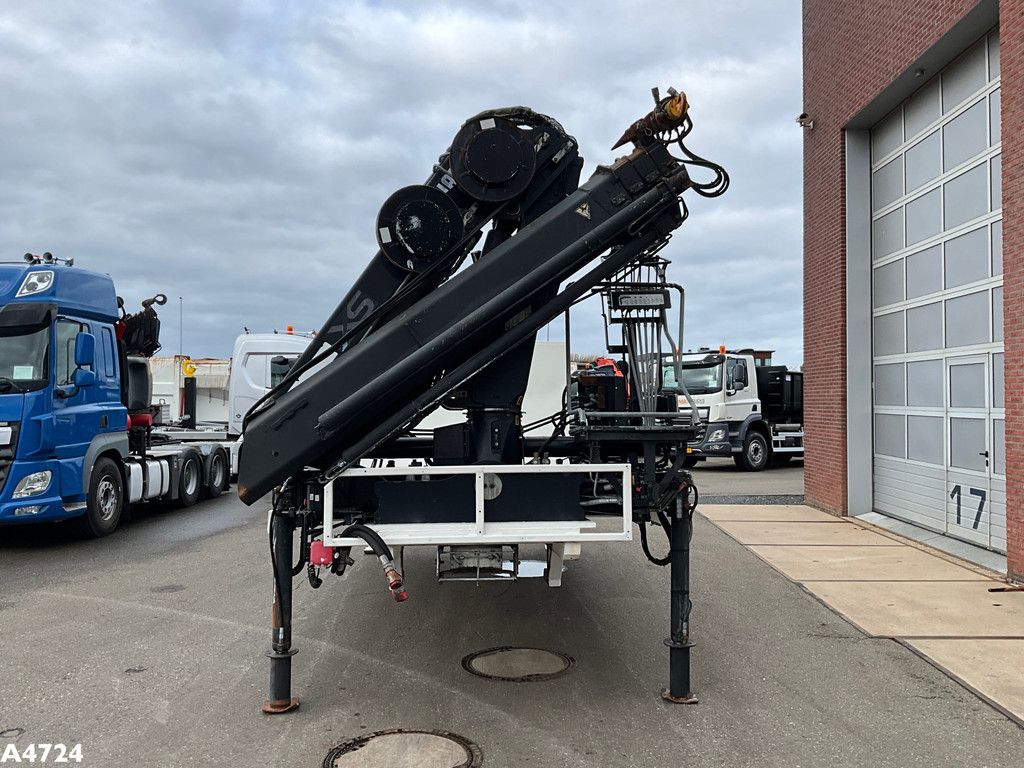 Mercedes-Benz AXOR 1929 4x4 VDL 14 Ton haakarmsysteem + Laadplateau met Hiab 14 Tonmeter laadkraan