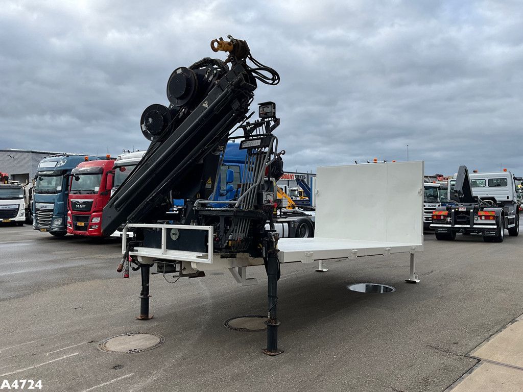 Mercedes-Benz AXOR 1929 4x4 VDL 14 Ton haakarmsysteem + Laadplateau met Hiab 14 Tonmeter laadkraan