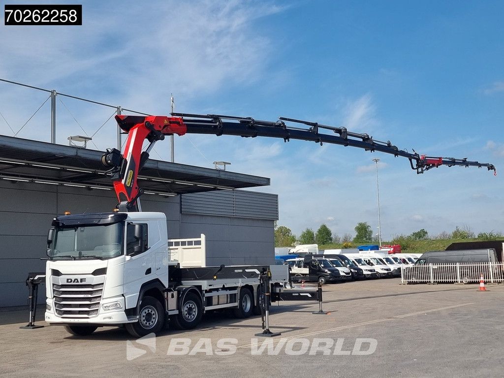 DAF XF 530 8X2 NEW Palfinger PK580 TEC Kran Crane Fly-Jib 2.5t Winch Lift+Lenkasche Retarder