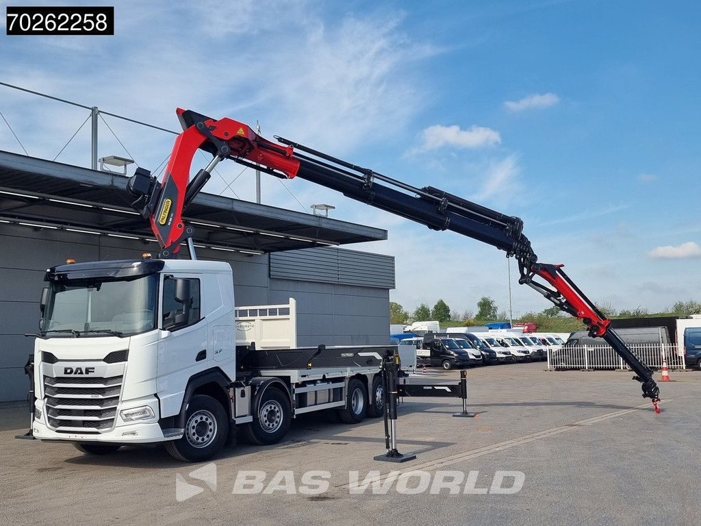 DAF XF 530 8X2 NEW Palfinger PK580 TEC Kran Crane Fly-Jib 2.5t Winch Lift+Lenkasche Retarder