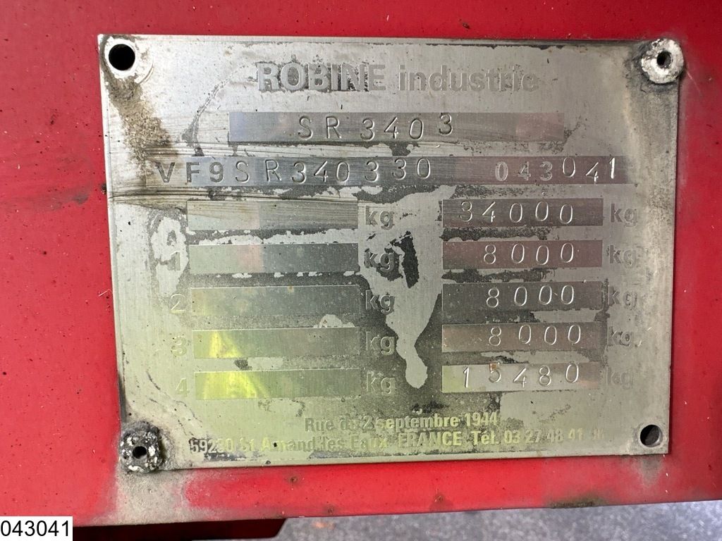 Robine Gas 48028 Liter, LPG GPL gas tank, Gaz, 1 Compartment