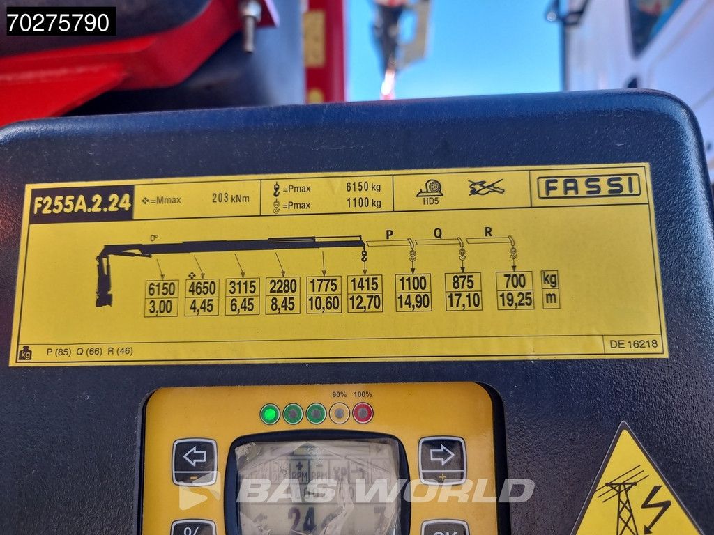 Mercedes Arocs 3348 6X6 Full Steel Retarder Fassi 25T/M Crane Kran Euro 6