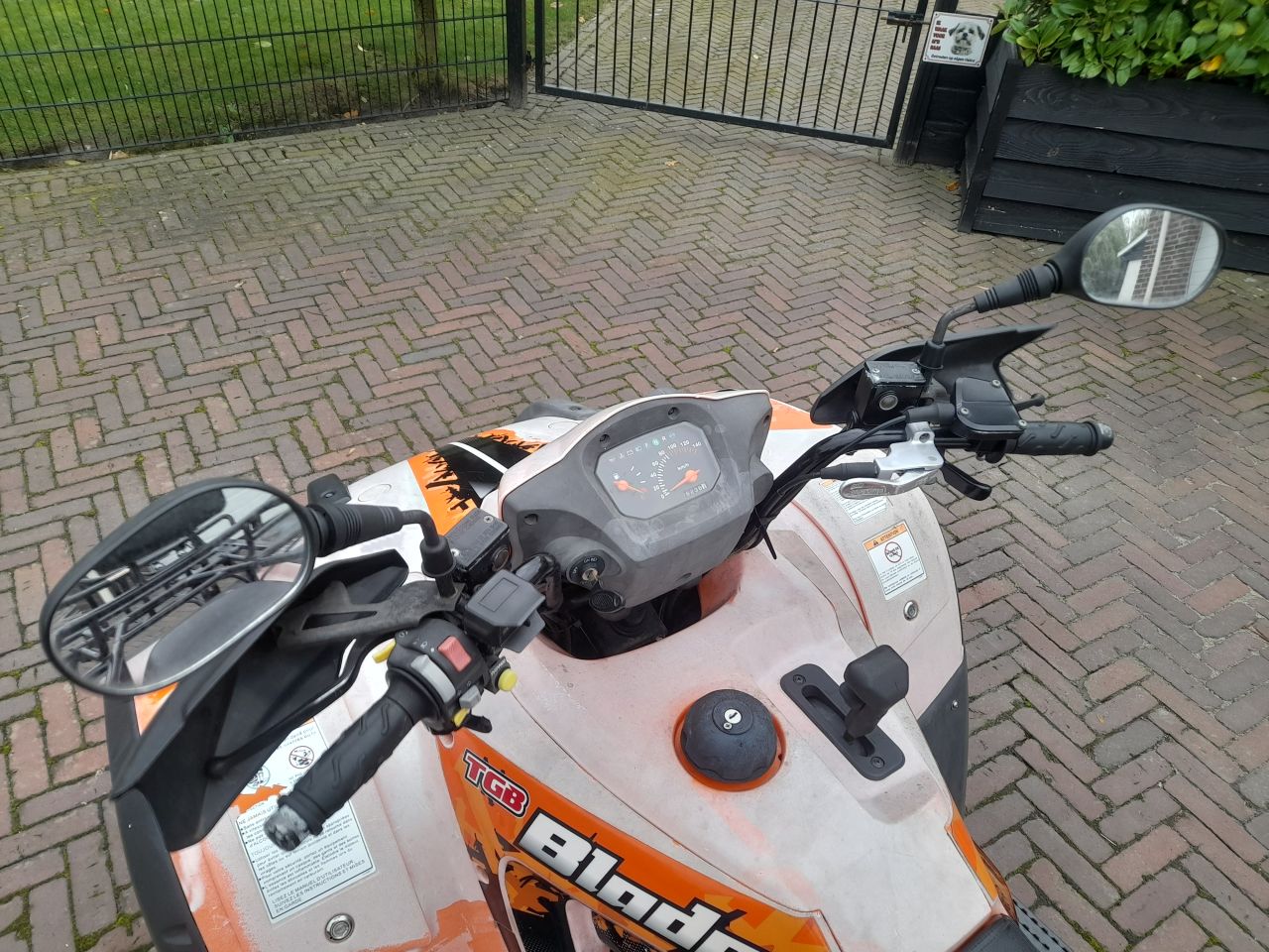 TGB 460R Blade quad met autokenteken