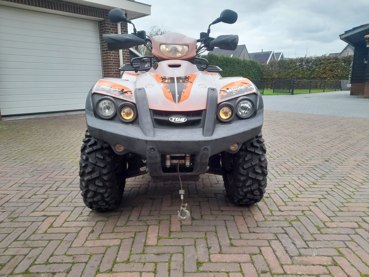 TGB 460R Blade quad met autokenteken