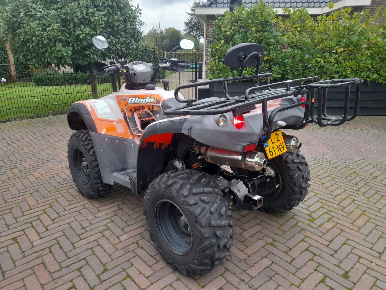 TGB 460R Blade quad met autokenteken