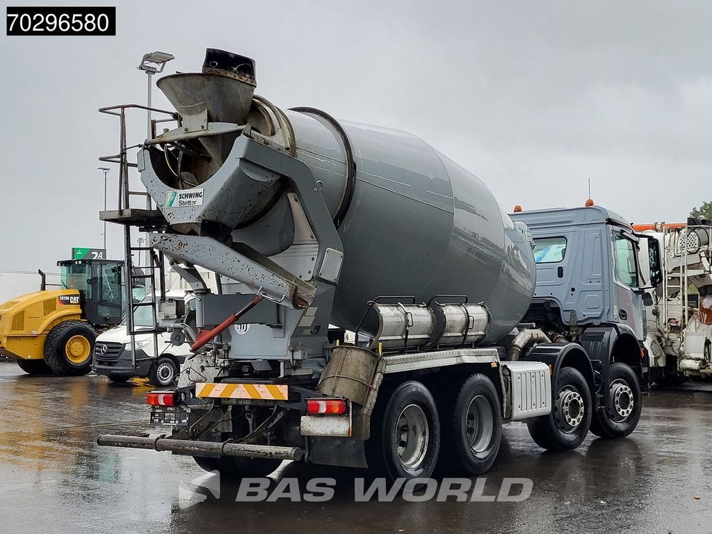 Mercedes Arocs 3240 8X4 9m3 Stetter Mixer Full Steel Euro 6