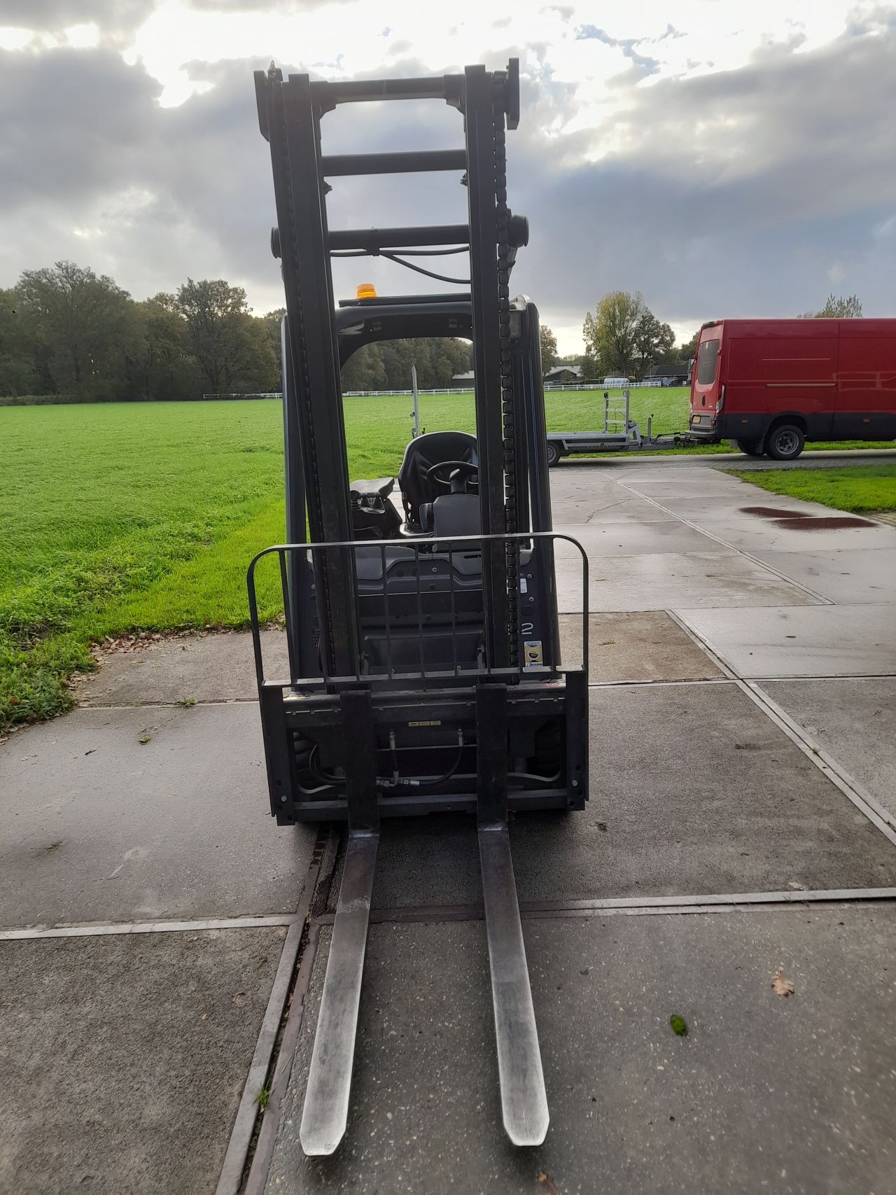 Linde E12 elektrische heftruck 1320 uur!