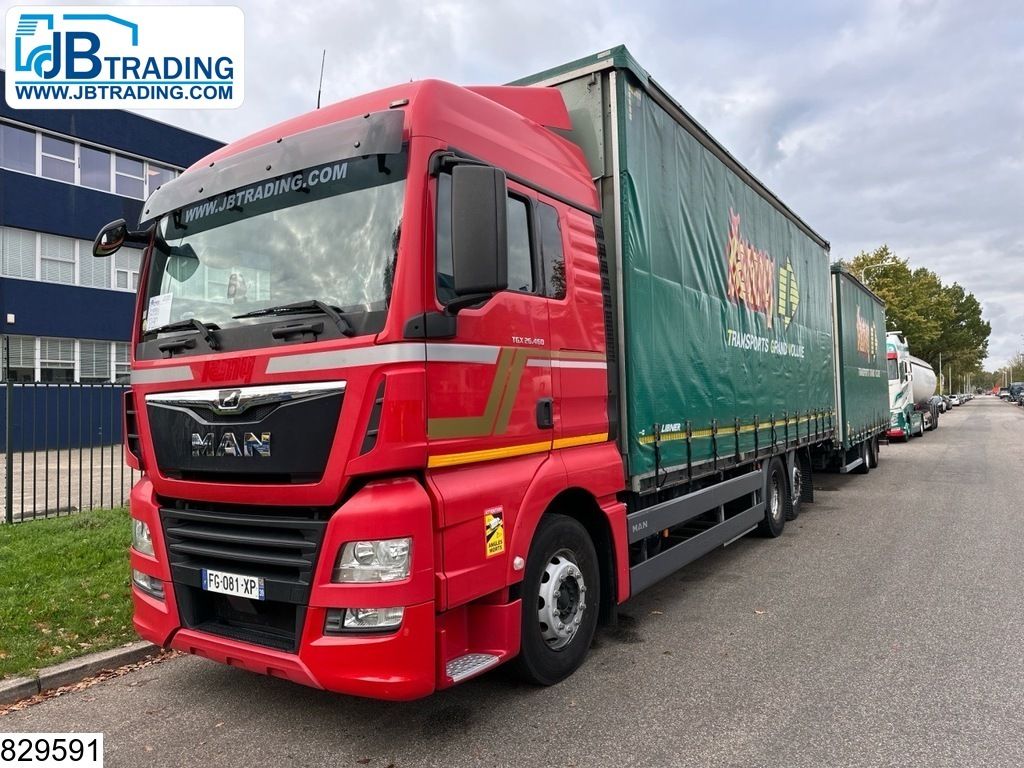 MAN TGX 26 460 6x2, EURO 6, Combi, Retarder, Lifitng roof