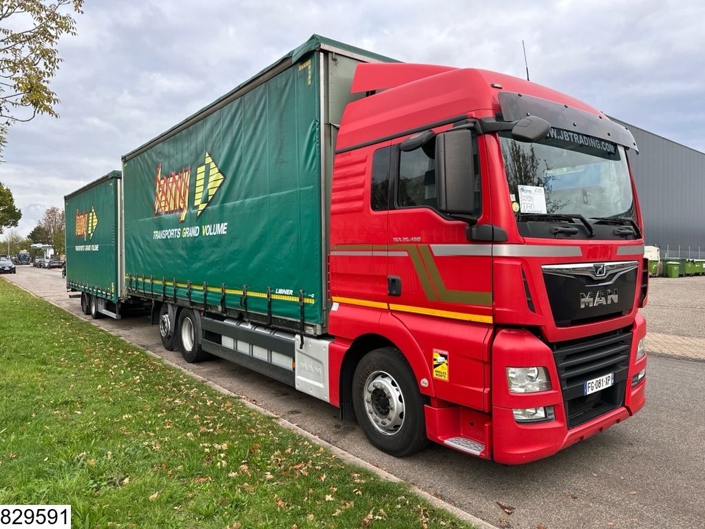 MAN TGX 26 460 6x2, EURO 6, Combi, Retarder, Lifitng roof