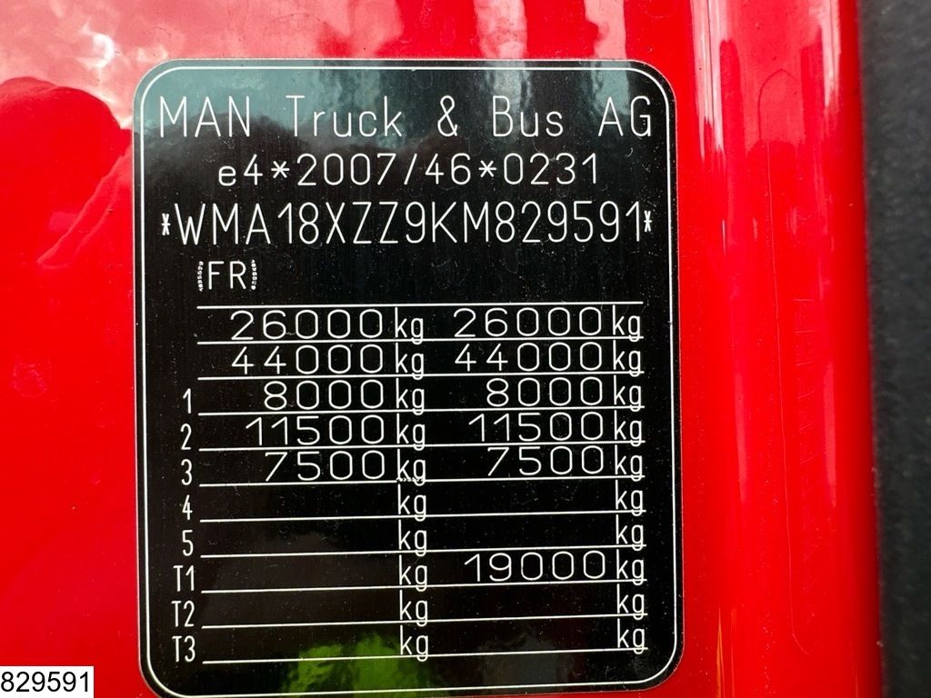 MAN TGX 26 460 6x2, EURO 6, Combi, Retarder, Lifitng roof
