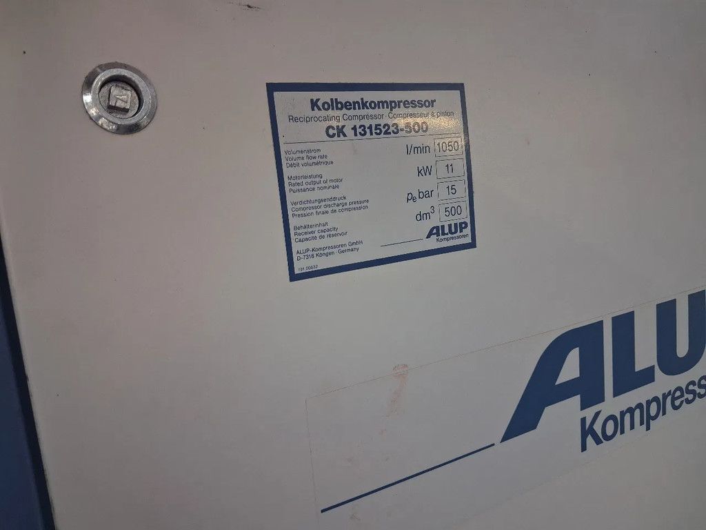 Alup Compressor 380v 500NL