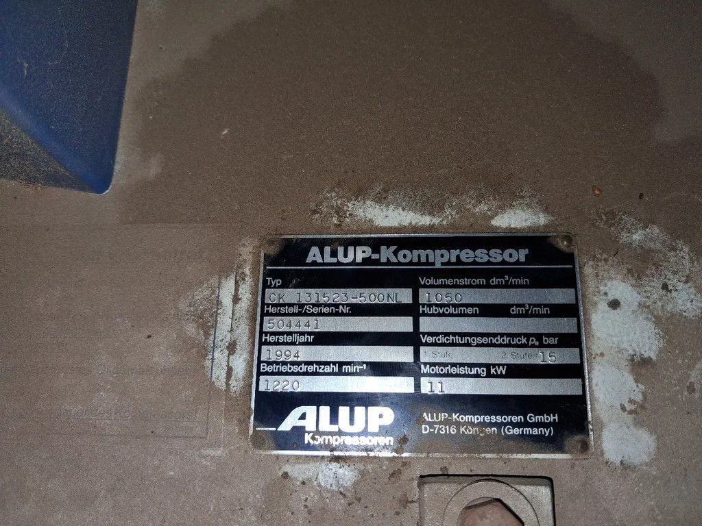 Alup Compressor 380v 500NL