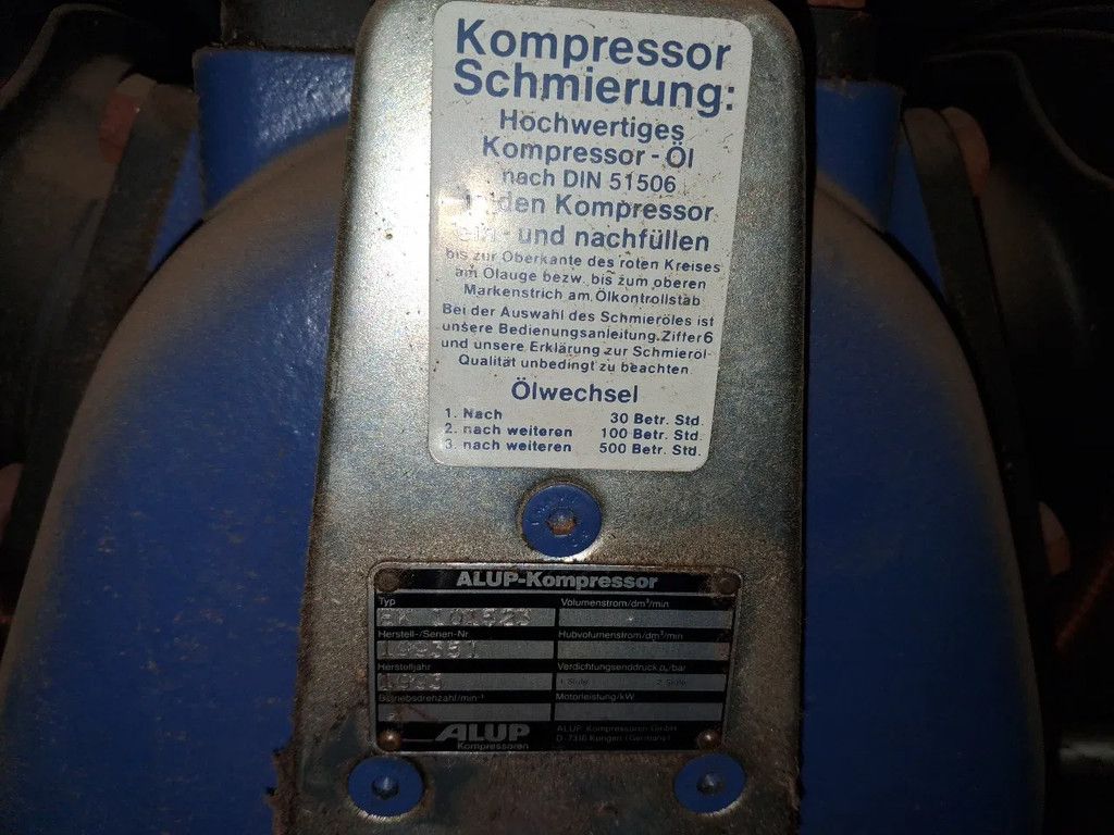 Alup Compressor 380v 500NL