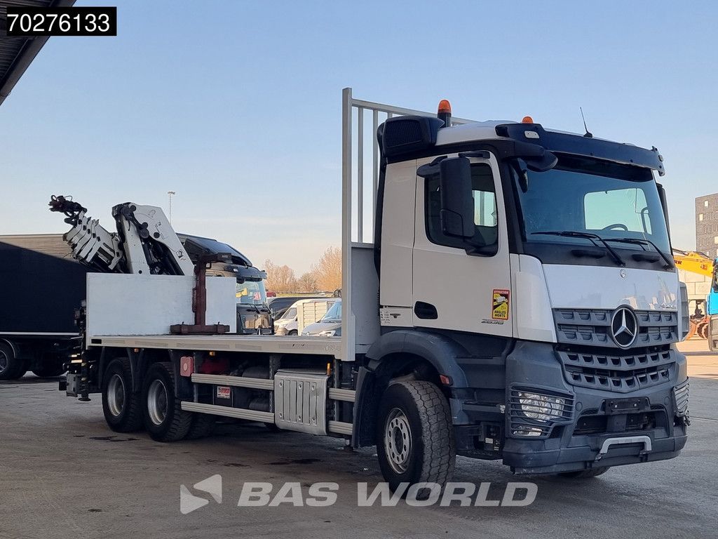 Mercedes Arocs 2636 6X4 HIAB X-HIDUO 188 ES-S Crane Kran Big axle Euro 6