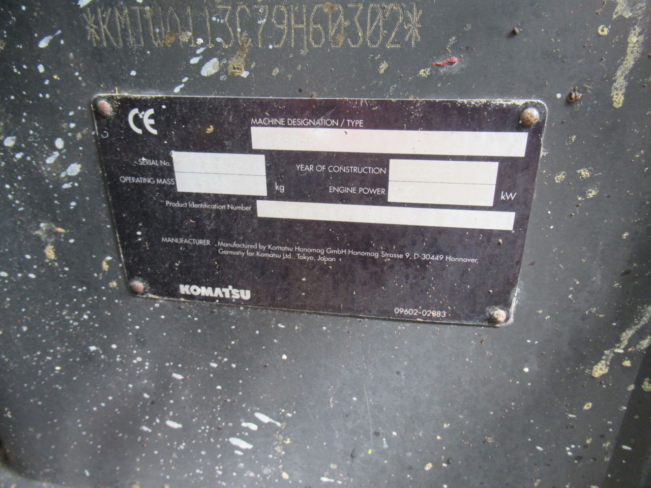 KOMATSU WA80-5