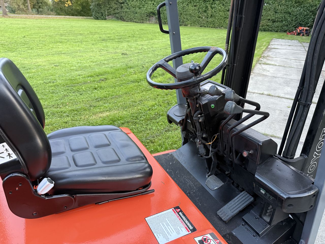 Toyota 1500KG elektrisch triplex 4.5M Freelift Sideshift