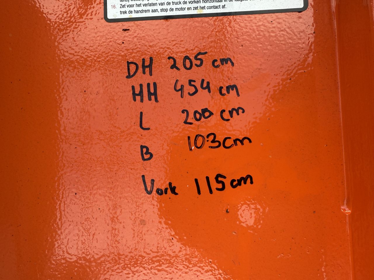 Toyota 1500KG elektrisch triplex 4.5M Freelift Sideshift