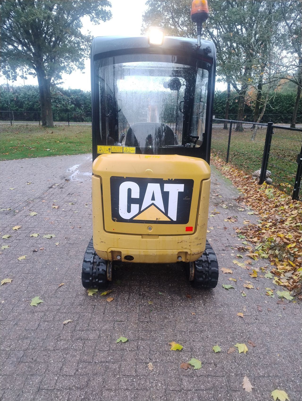 Cat 301.7 minigraver 2018 sloop sorteer functie