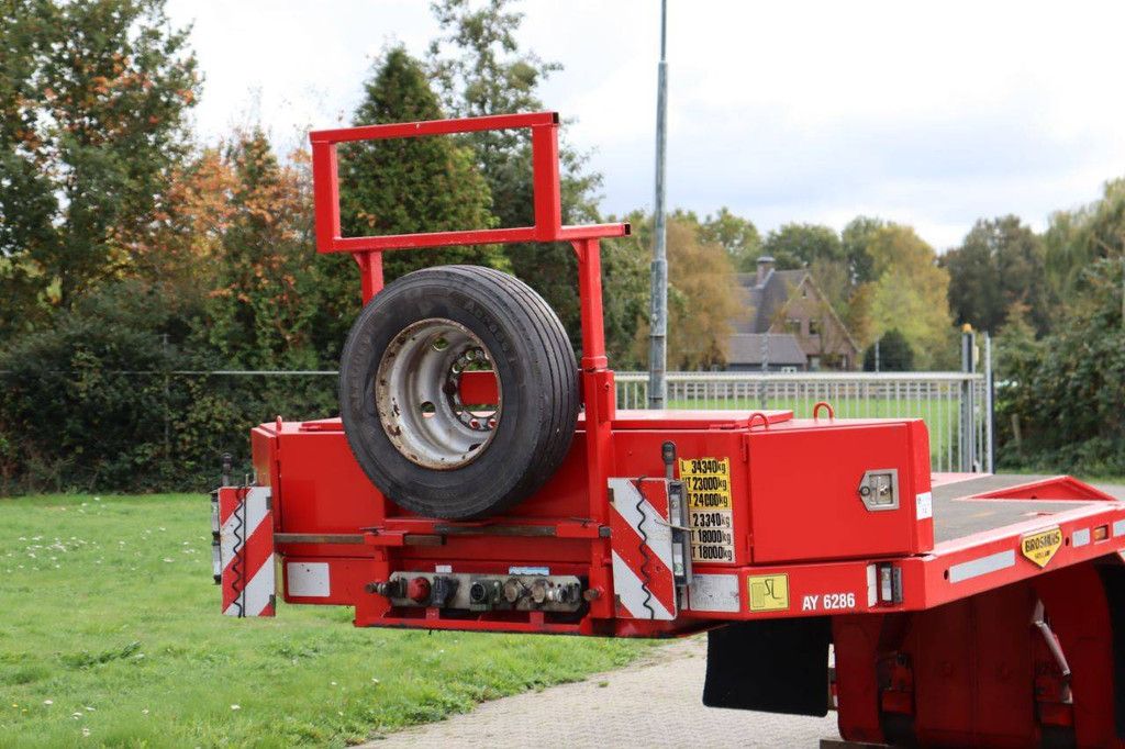 Semi-Tieflader Broshuis 2ABSD-SL 2015