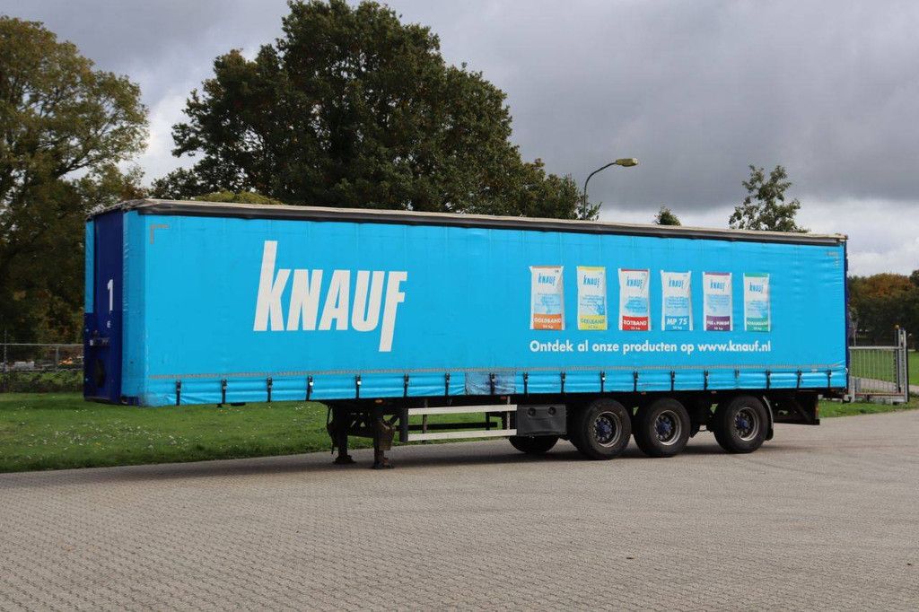 Curtainsider trailer Groenewegen DRO-14-27 2006