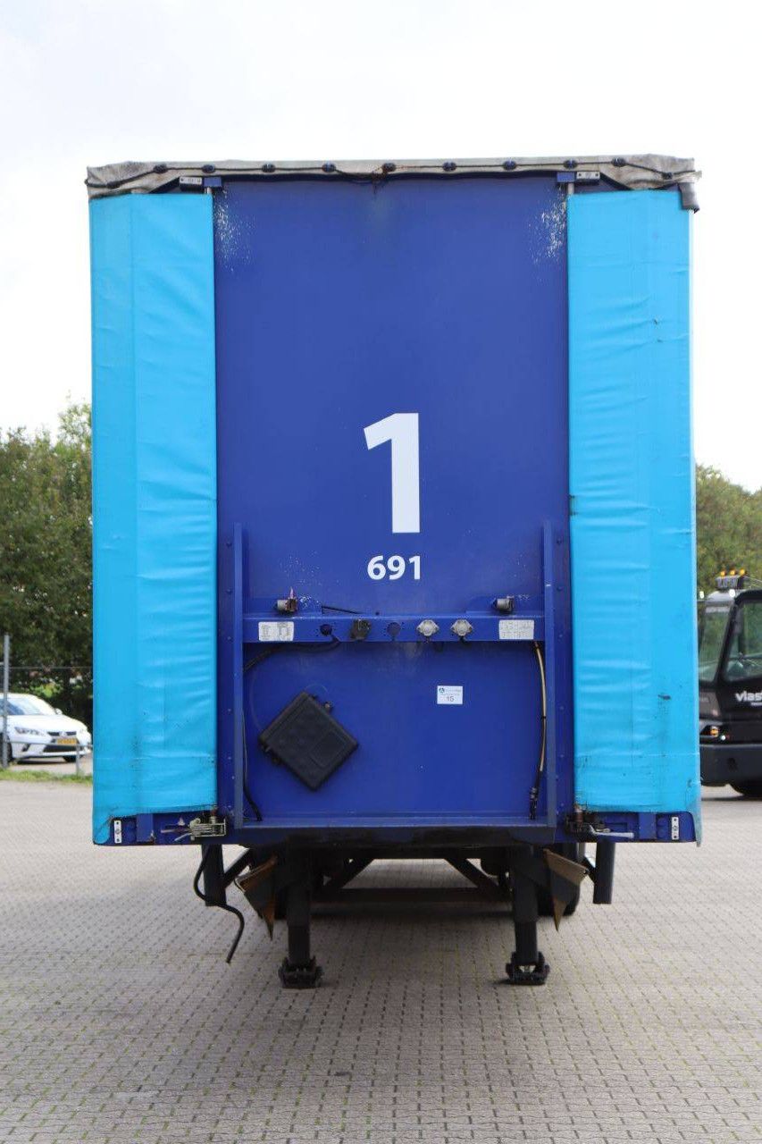 Curtainsider trailer Groenewegen DRO-14-27 2006