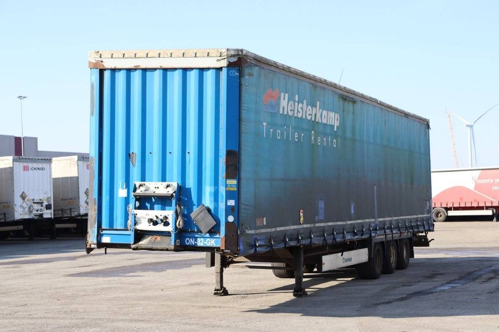 Krone SD 2014 sliding tarpaulin trailer