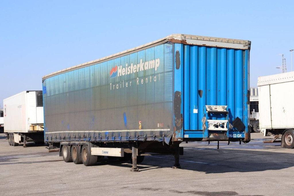 Krone SD 2014 sliding tarpaulin trailer