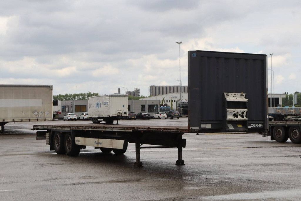 Flatbed trailer Krone SZ 2016